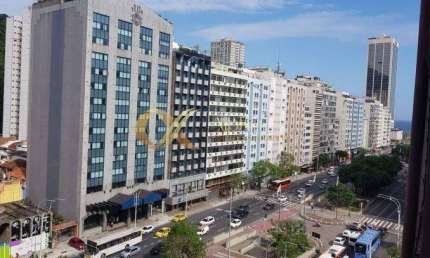 Apartamento de 1 quarto com elevador a venda em Copacabana -Rio de Janeiro - RJ.