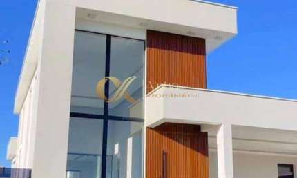 Casa linear com 3 quartos no Alphaville de Maricá - RJ.