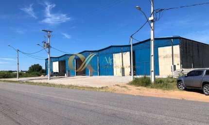 2 Galpões geminados, inacabados, de 1.000m² cada em Cabo Frio - RJ
