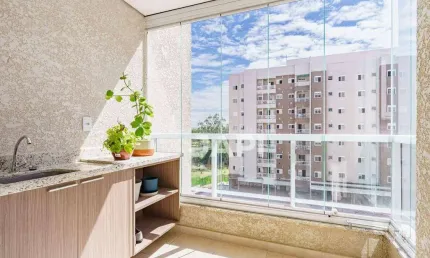 Apartamento com 2 dormitórios à venda, 58 m² por r$ 450.000,00 - medeiros - jundiaí/sp