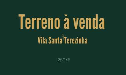 Terreno à venda na Vila Santa Terezinha, Franca 