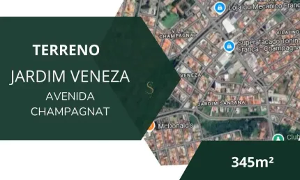 Terreno à venda no Jardim Veneza, Franca 