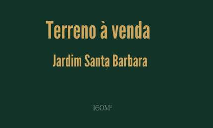 Terreno à venda no Jardim Santa Bárbara, Franca 