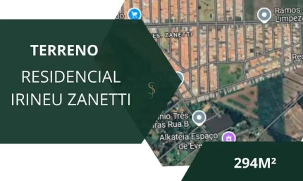 Terreno à venda - Residencial Irineu Zanetti, Franca/SP