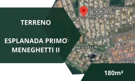 Terreno à venda - esplanada primo meneghetti ii, franca/sp