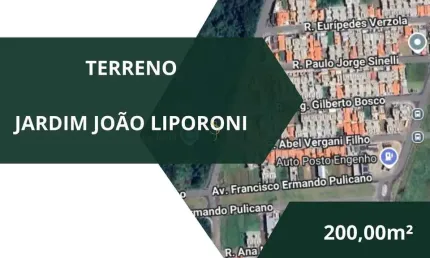 Terreno à venda no Jardim João Liporoni, Franca 