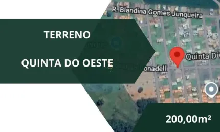 Terreno à venda no Loteamento Quinta do Oeste, Franca 