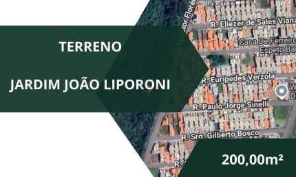 Terreno à venda no Jardim João Liporoni, Franca 