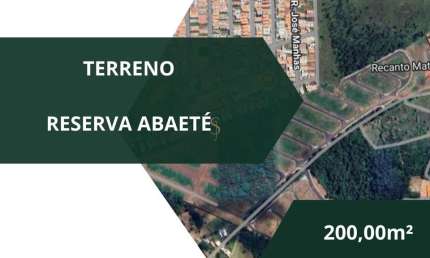 Terreno à venda na Reserva Abaeté, Franca 