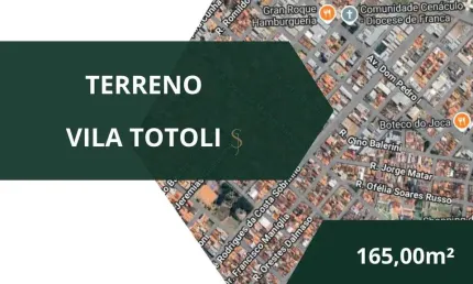 Terreno à venda - Residencial Vila Totoli, Franca/SP
