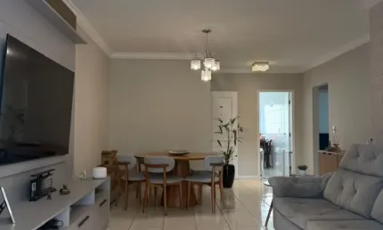 Meia praia - vista mar e 80m da praia!! Mobiliado - 140m2 privativos