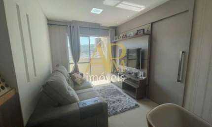 Apartamento à venda mobiliado: sacada+ churrasq + 2 dorm + elevador/Biguaçu