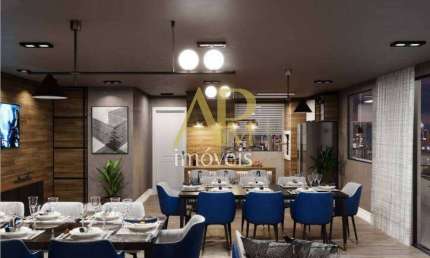 Apartamento em Construção de 02 suítes e lavabo- Campinas SJ