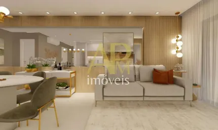 Apartamento em obras vista mar em barreiros: 2 suítes + lavabo