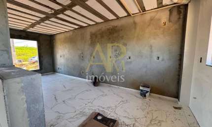 Sobrados com 75m² c/ 2 suítes, em fase final na Nova Gov. Celso Ramos