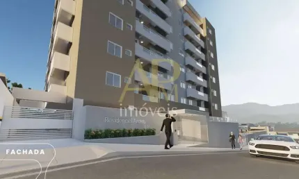 Lançamento - Apartamento à venda: 2 dorm (1 suíte) + churrasqueira - Areias