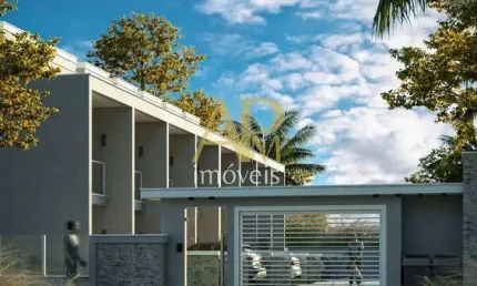 Sobrado à venda em condomínio com 02 dorm. no Sertão do Maruim, São José.