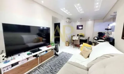 Apartamento à venda: 2 Dorm (1 suíte), terraço e vaga coberta em Areias/SJ