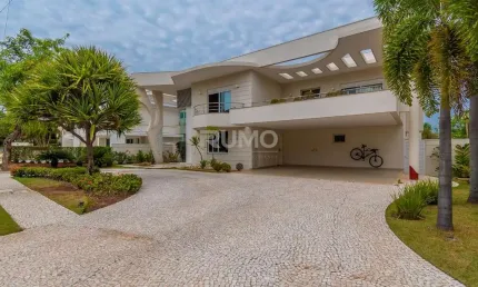 Casa em condomínio fechado com 5 quartos à venda na Rodovia Governador Doutor Adhemar Pereira de Barros, 100, Loteamento Alphaville Campinas, Campinas, 686 m2 por R$ 5.500.000