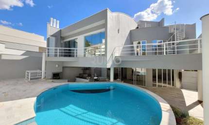 Casa em condomínio fechado com 5 quartos à venda na Rodovia Governador Doutor Adhemar Pereira de Barros, 100, Loteamento Alphaville Campinas, Campinas, 464 m2 por R$ 2.700.000