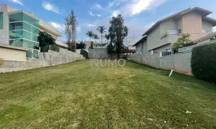 Terreno em condomínio fechado à venda na Avenida Alphaville, 08, Alphaville Dom Pedro, Campinas por R$ 1.150.000