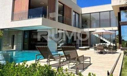 Casa em condomínio fechado com 4 quartos à venda na Rua das Palmas, 01, Alphaville Dom Pedro, Campinas, 446 m2 por R$ 5.800.000