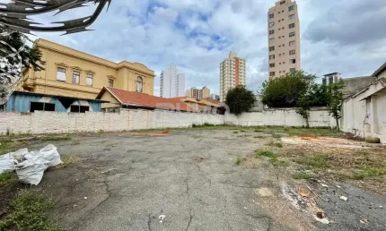 Terreno comercial à venda na Rua Culto à Ciência, 229, Botafogo, Campinas por R$ 3.000.000