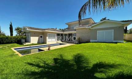 Casa em condomínio fechado com 4 quartos à venda na Rodovia Governador Doutor Adhemar Pereira de Barros, 100, Loteamento Alphaville Campinas, Campinas, 507 m2 por R$ 5.500.000