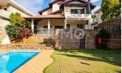 Casa em condomínio fechado com 4 quartos à venda na Avenida Noé Vincie, s/n, Loteamento Arboreto dos Jequitibás (Sousas), Campinas, 297 m2 por R$ 2.200.000