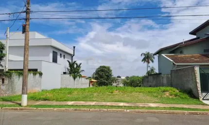 Terreno à venda na Avenida Copacabana, ao lado 43, Loteamento Caminhos de San Conrado (Sousas), Campinas por R$ 550.000