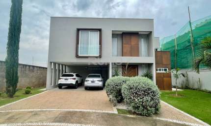 Casa em condomínio fechado com 3 quartos à venda na Rua Sérgio Bortolotto, 100, Loteamento Parque dos Alecrins, Campinas, 266 m2 por R$ 2.350.000