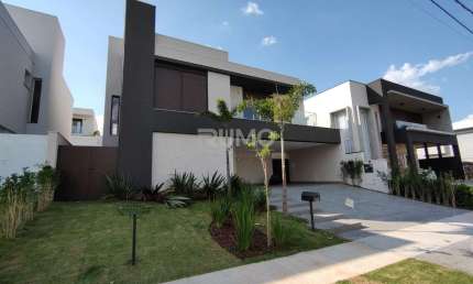 Casa em condomínio fechado com 4 quartos à venda na Rua Sérgio Bortolotto, 100, Loteamento Parque dos Alecrins, Campinas, 339 m2 por R$ 3.290.000