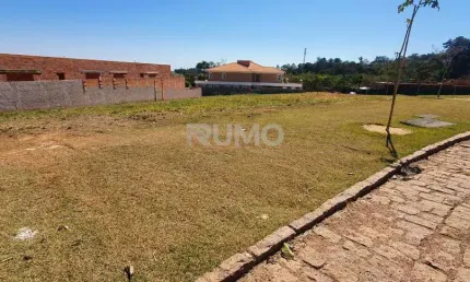 Terreno em condomínio fechado à venda na avenida isaura roque quércia, s/n, loteamento residencial pedra alta (sousas), campinas por r$ 890.000