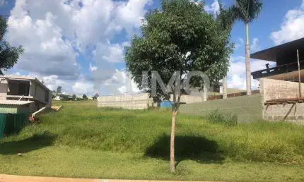 Terreno em condomínio fechado à venda na avenida isaura roque quércia, s/n, loteamento residencial pedra alta (sousas), campinas por r$ 950.000
