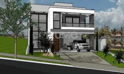 Casa em condomínio fechado com 3 quartos à venda na Avenida Manoel Polycarpo de Azevedo Joffily Junior, S/Nº, Swiss Park, Campinas, 266 m2 por R$ 2.380.000