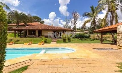 Casa em condomínio fechado com 6 quartos à venda na rua eliseu teixeira de camargo, 700, sítios de recreio gramado, campinas, 600 m2 por r$ 6.500.000