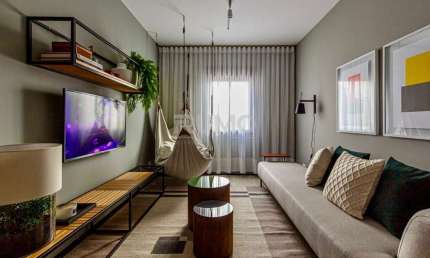 Apartamento com 1 quarto para alugar na Rua Olavo Bilac, 401, Cambuí, Campinas, 74 m2 por R$ 5.600