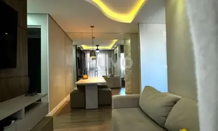 Apartamento com 2 quartos à venda na Avenida Padre Guilherme Ary, 76, Vila Industrial, Campinas, 57 m2 por R$ 530.000