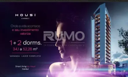 Apartamento com 2 quartos à venda na rua paulo lobo, 107, cambuí, campinas, 52 m2 por r$ 934.461
