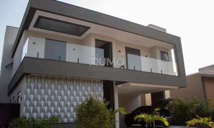 Casa em condomínio fechado com 4 quartos à venda na Rua das Palmas, 01, Alphaville Dom Pedro, Campinas, 468 m2 por R$ 5.490.000
