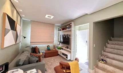 Casa em condomínio fechado com 3 quartos à venda na rua doutor raul guedes de melo, 546, parque xangrilá, campinas, 138 m2 por r$ 1.300.000