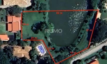 Terreno à venda na Fiorindo Granghelli, 301, Chácaras Long Island, Jaguariúna por R$ 710.000