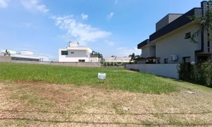 Terreno em condomínio fechado à venda na rua carlos galhardo, 240, parque brasil 500, paulínia por r$ 700.000