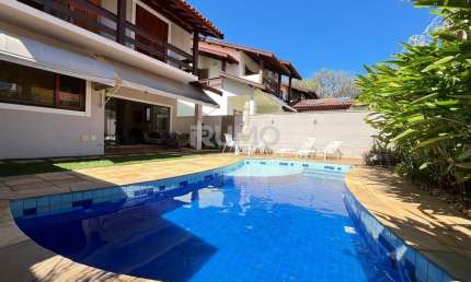 Casa em condomínio fechado com 3 quartos à venda na Rua Raul Ferrari, 300, Jardim Santa Marcelina, Campinas, 481 m2 por R$ 2.200.000