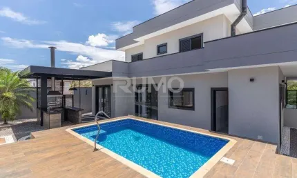 Casa em condomínio fechado com 4 quartos à venda na Rua Carlos Galhardo, 240, Parque Brasil 500, Paulínia, 325 m2 por R$ 2.790.000