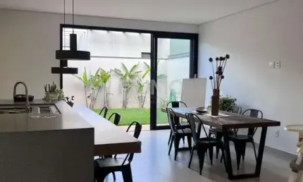 Casa em condomínio fechado com 3 quartos à venda na avenida luiz greco, 600, vila monte alegre, paulínia, 226 m2 por r$ 1.290.000