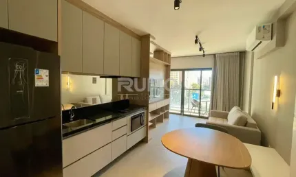 Apartamento com 1 quarto para alugar na Rua Maria Monteiro, 536, Cambuí, Campinas, 42 m2 por R$ 5.500