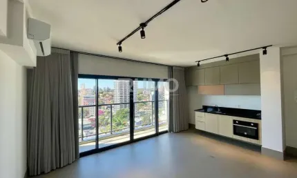 Apartamento com 1 quarto para alugar na rua maria monteiro, 536, cambuí, campinas, 50 m2 por r$ 4.500
