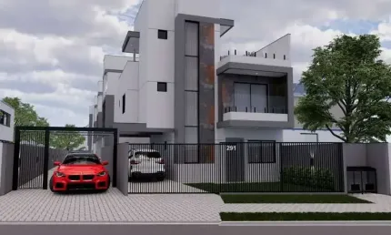 Sobrado com 3 dormitórios à venda, 129 m² por R$ 850.000,00 - Capão Raso - Curitiba/PR