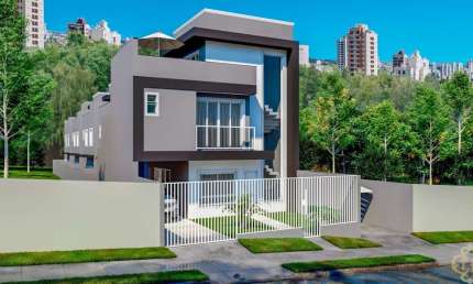 Sobrado com 3 dormitórios à venda, 120 m² por R$ 749.900,00 - Portão - Curitiba/PR